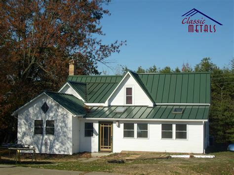 green siding house with metal roof|12 ft green metal roofing.